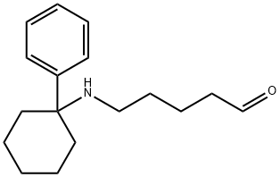 5-(1-phenylcyclohexylamine valeraldehyde) Structure