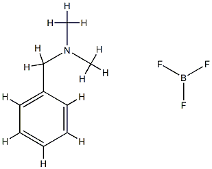 (N,N-dimethylbenzylamine)trifluoroboron  Structure