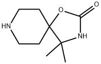 1-Oxa-3,8-diazaspiro[4.5]decan-2-one,4,4-dimethyl-(9CI) Structure