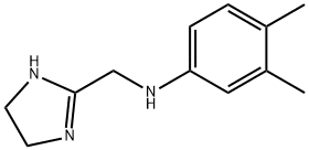 1H-Imidazole-2-methanamine,N-(3,4-dimethylphenyl)-4,5-dihydro-(9CI) 구조식 이미지