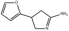 2H-Pyrrol-5-amine,3-(2-furanyl)-3,4-dihydro-(9CI) Structure