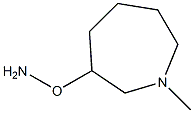 1H-아제핀,3-(아미노옥시)헥사하이드로-1-메틸-(9CI) 구조식 이미지