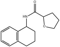 2-푸란카르복사미드,테트라히드로-N-(1,2,3,4-테트라히드로-1-나프탈레닐)-(9CI) 구조식 이미지