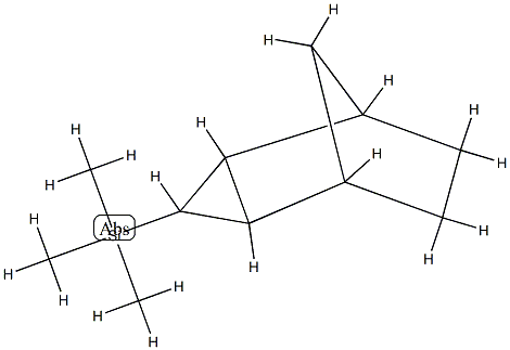 Silane, trimethyltricyclo[3.2.1.02,4]oct-3-yl-, (1-alpha-,2-ba-,3-ba-,4-ba-,5-alpha-)- (9CI) 구조식 이미지