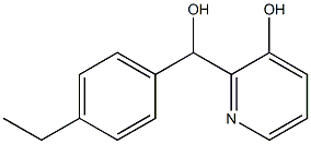 2-Pyridinemethanol,alpha-(4-ethylphenyl)-3-hydroxy-(9CI) Structure