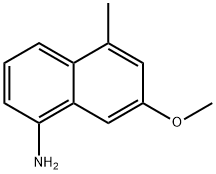 1-Naphthalenamine,7-methoxy-5-methyl-(9CI) Structure