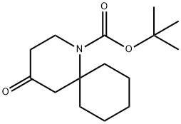 TERT-BUTYL 4-OXO-1-AZASPIRO[5.5]UNDECANE-1-CARBOXYLATE 구조식 이미지