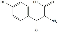 Tyrosine,  -bta--oxo- Structure