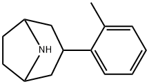 8-Azabicyclo[3.2.1]octane,3-(2-methylphenyl)-(9CI) Structure