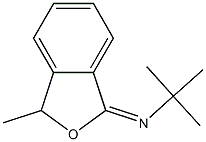 2-Propanamine,2-methyl-N-(3-methyl-1(3H)-isobenzofuranylidene)-,[N(Z)]-(9CI) 구조식 이미지
