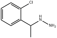 1-(1-(2-chlorophenyl)ethyl)hydrazine Structure