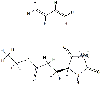 A-B-A triblock copolymer Structure