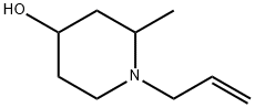 4-Piperidinol,2-methyl-1-(2-propenyl)-(9CI) 구조식 이미지