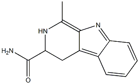 3H-Pyrido[3,4-b]indole-3-carboxamide,4,9-dihydro-1-methyl-(9CI) 구조식 이미지