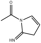 2H-Pyrrol-2-imine,1-acetyl-1,3-dihydro-(9CI) 구조식 이미지