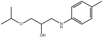 2-Propanol,1-(1-methylethoxy)-3-[(4-methylphenyl)amino]-(9CI) 구조식 이미지