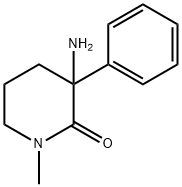 2-Piperidone,3-amino-1-methyl-3-phenyl-(8CI) 구조식 이미지