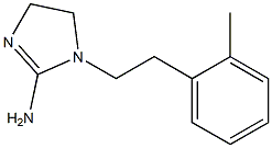 1H-Imidazol-2-amine,4,5-dihydro-1-[2-(2-methylphenyl)ethyl]-(9CI) 구조식 이미지