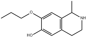6-Isoquinolinol,1,2,3,4-tetrahydro-1-methyl-7-propoxy-(9CI) Structure