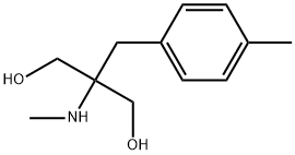 1,3-Propanediol,2-(methylamino)-2-[(4-methylphenyl)methyl]-(9CI) 구조식 이미지