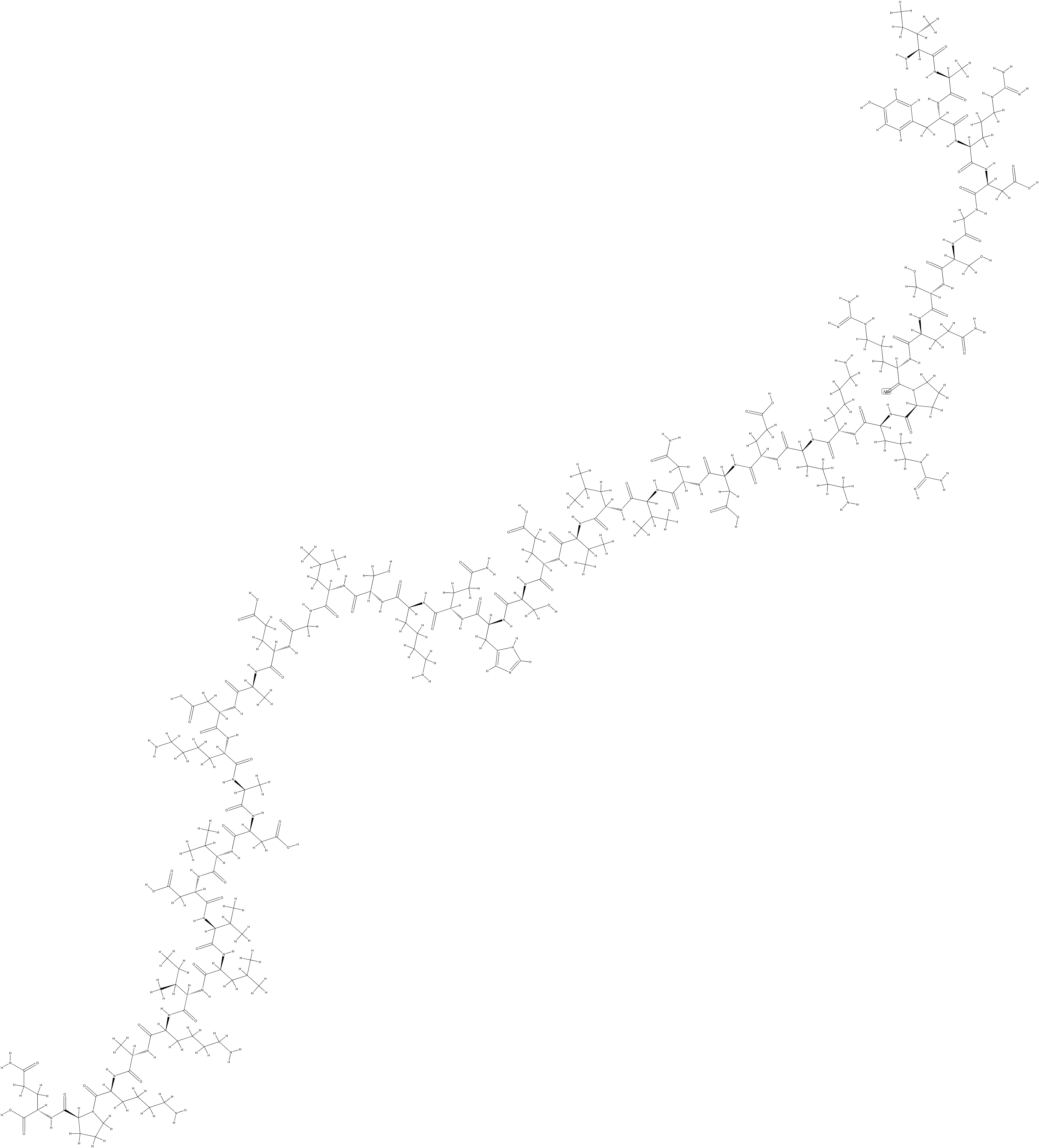 bovine parathyroid hormone (41-84) Structure