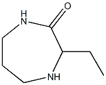 2H-1,4-Diazepin-2-one,3-ethylhexahydro-(9CI) Structure