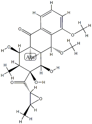 Mensacarcin Structure