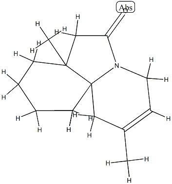 6H-Pyrido[2,1-i]indol-6-one,1,4,7,7a,8,9,10,11-octahydro-2,7a-dimethyl-(9CI) Structure