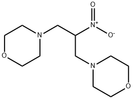 1,3-DIMORPHOLINO-2-NITROPROPANE, 98 구조식 이미지