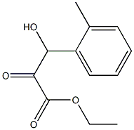 Benzenepropanoic acid, ba-hydroxy-2-methyl-alpha-oxo-, ethyl ester (9CI) 구조식 이미지