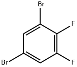 3,4 - difluoro -1,5 - dibromobenzene Structure