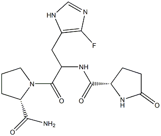 thyrotropin releasing hormone 5-fluoroimidazole 구조식 이미지
