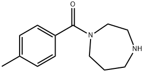 1H-1,4-Diazepine,hexahydro-1-(4-methylbenzoyl)-(9CI) Structure