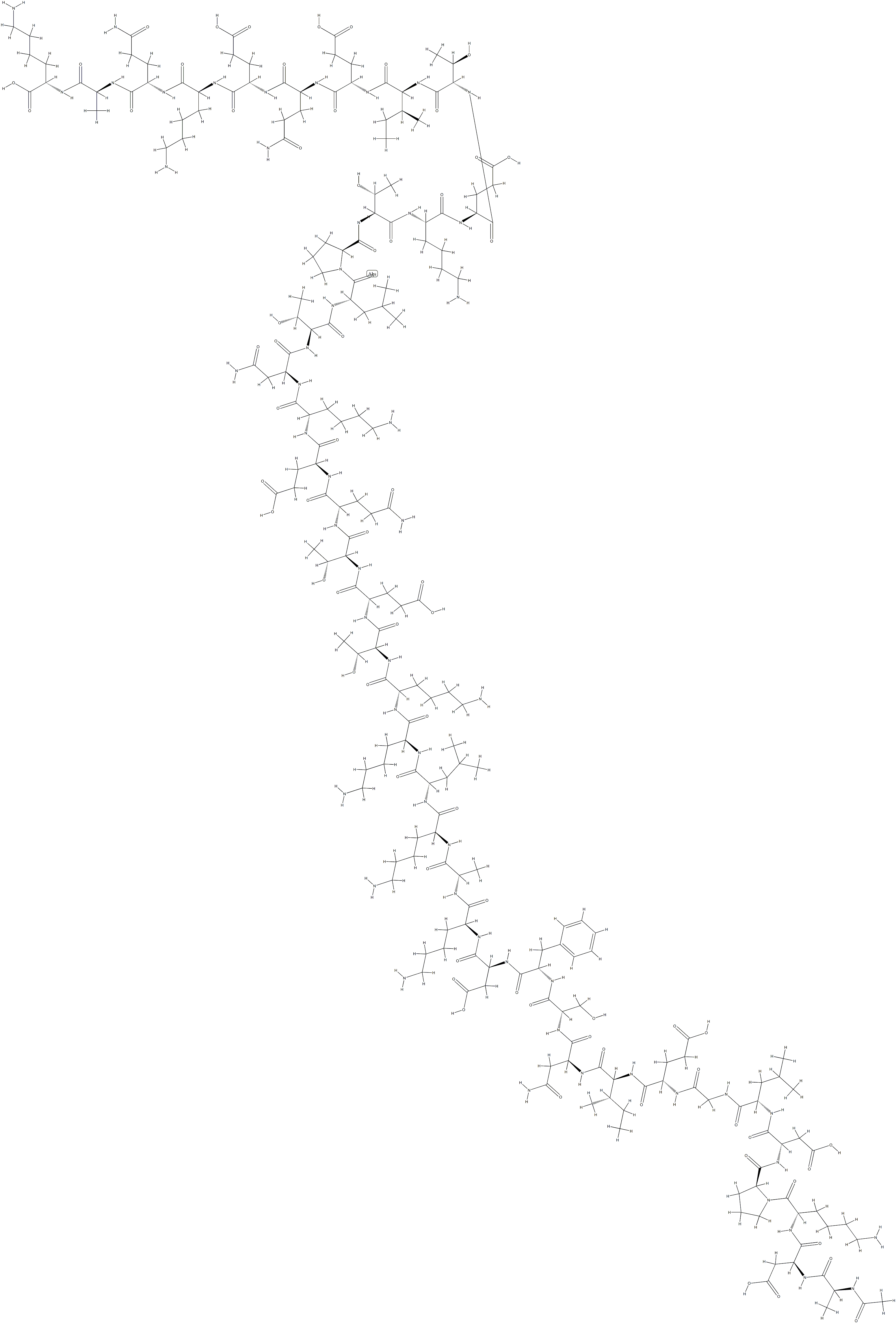 thymosin beta(9) Structure