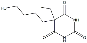 4'-hydroxybutobarbitone Structure