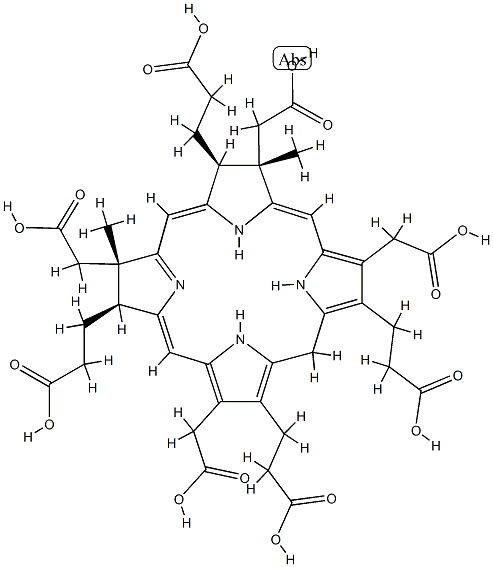 15,23-dihydrosirohydrochlorin 구조식 이미지