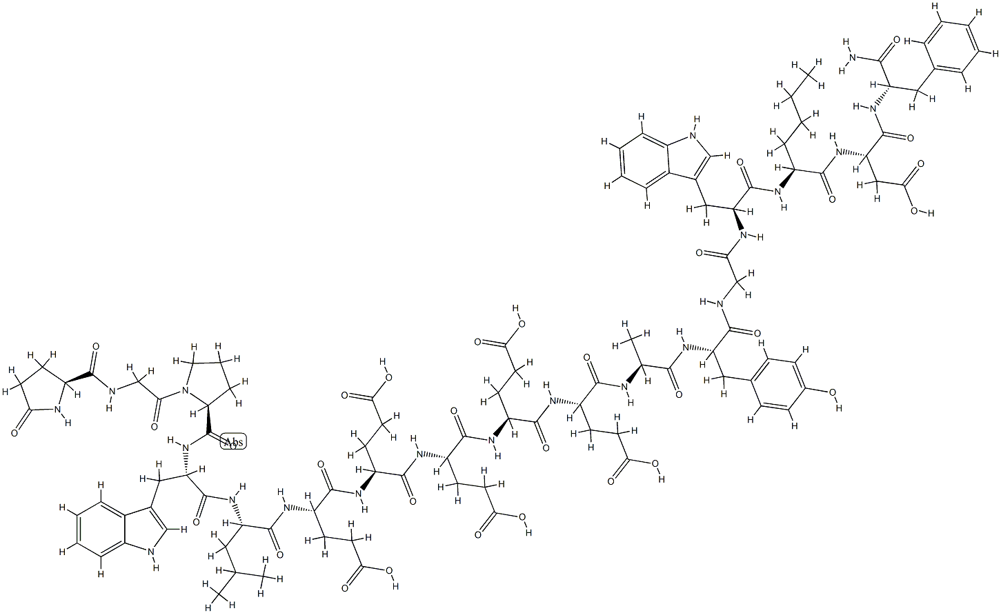 gastrin heptadecapeptide, Nle(15)- 구조식 이미지