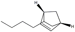 Bicyclo[2.2.1]hept-2-ene, 5-butyl-, (1R,4R)-rel- (9CI) Structure