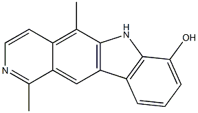 7-hydroxyolivacine Structure