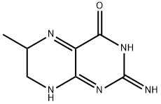 4(3H)-Pteridinone,2,6,7,8-tetrahydro-2-imino-6-methyl-(9CI) Structure