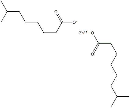 Isononanoic acid, zinc salt, basic 구조식 이미지