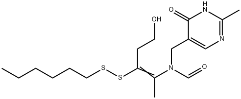 oxythiamine hexyl disulfide 구조식 이미지