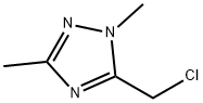 5-Chloromethyl-1,3-dimethyl-1H-[1,2,4]triazole Structure