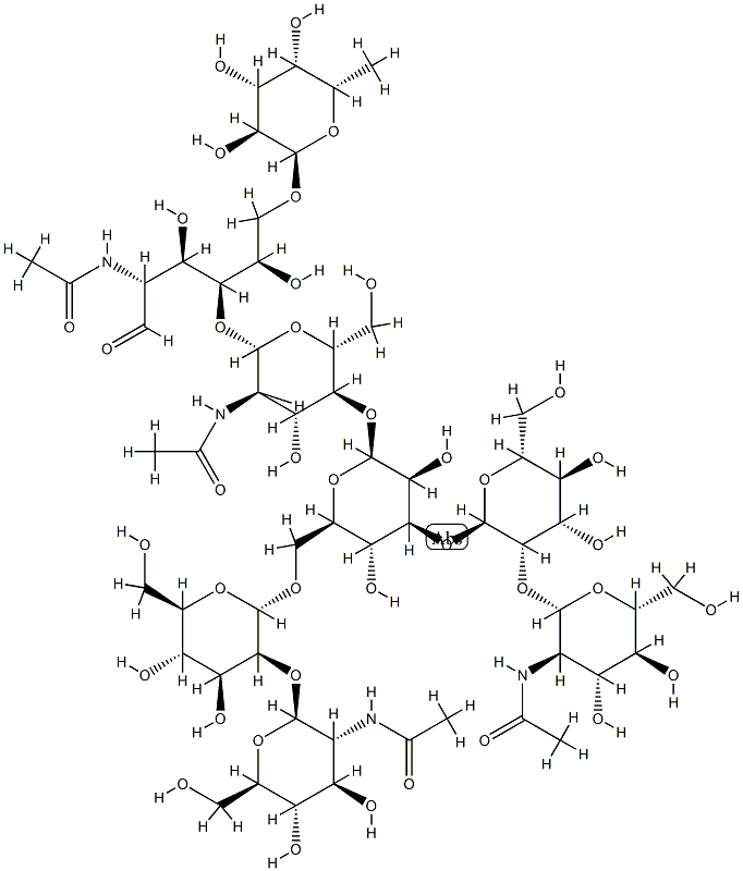 NGA2F GLYCAN Structure