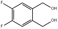 4,5-Difluoro-1,2-benzenedimethanol Structure