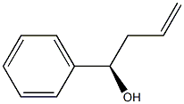 (R）1-Phenyl-3-buten-1-ol 구조식 이미지