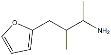 2-Furanpropylamine,  -alpha-,-bta--dimethyl-  (5CI) Structure