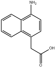 1-나프탈렌아세트산,4-아미노-(5CI) 구조식 이미지