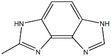 Benzo[1,2-d,3,4-d]diimidazole,  1,6-dihydro-2-methyl-  (5CI) Structure