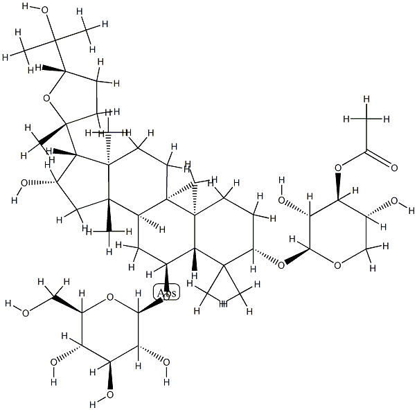 Isoastragaloside II Structure